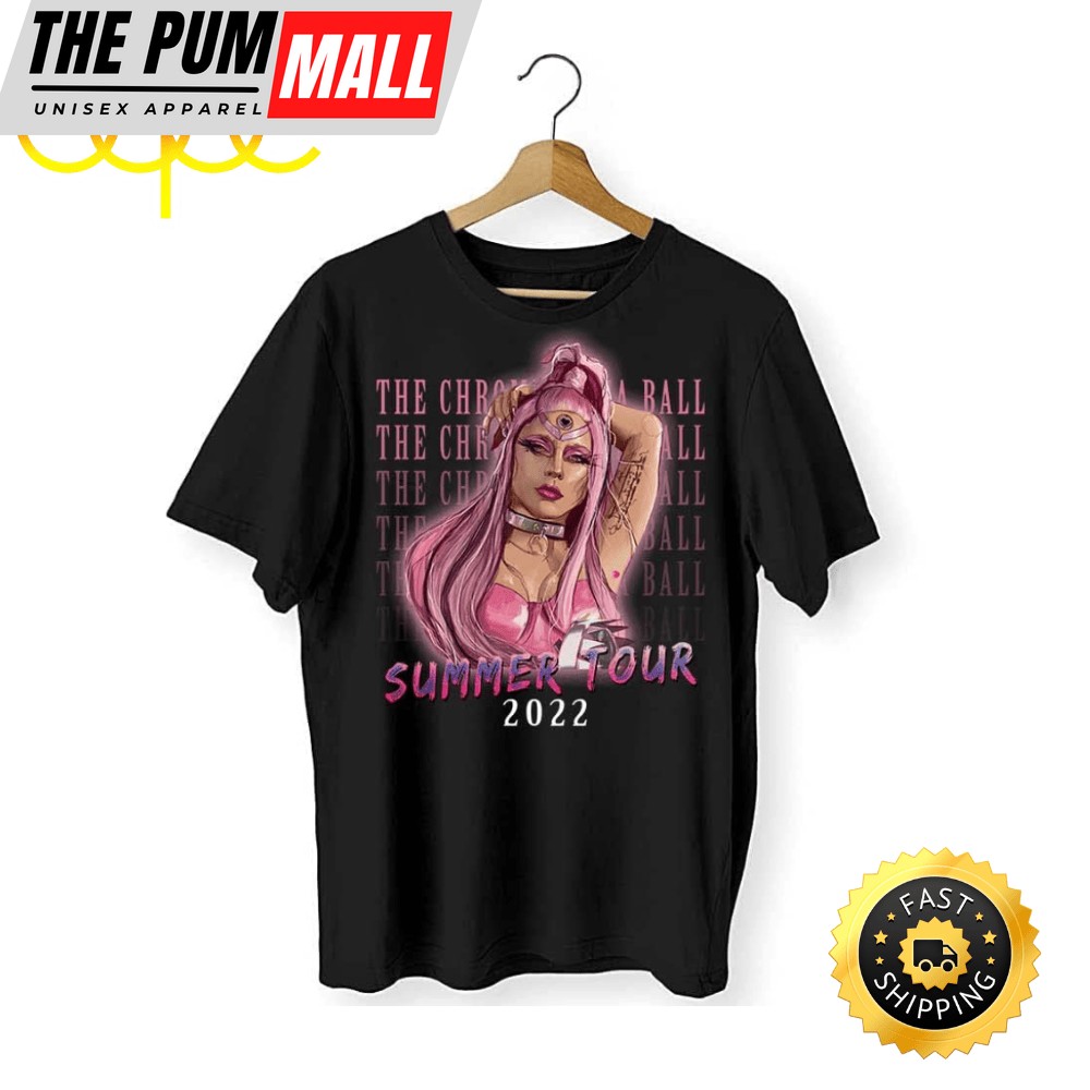 Lady Gaga The Chromatica Ball Tour 2025 T-Shirt