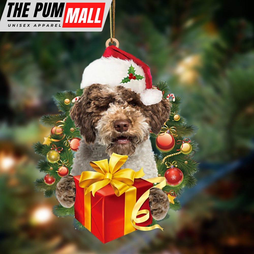 Lagotto Romagnolo Give Gifts Hanging Ornament – Flat Acrylic Dog Ornament – Dog Lovers Gifts For Him Or Her Limited Edition