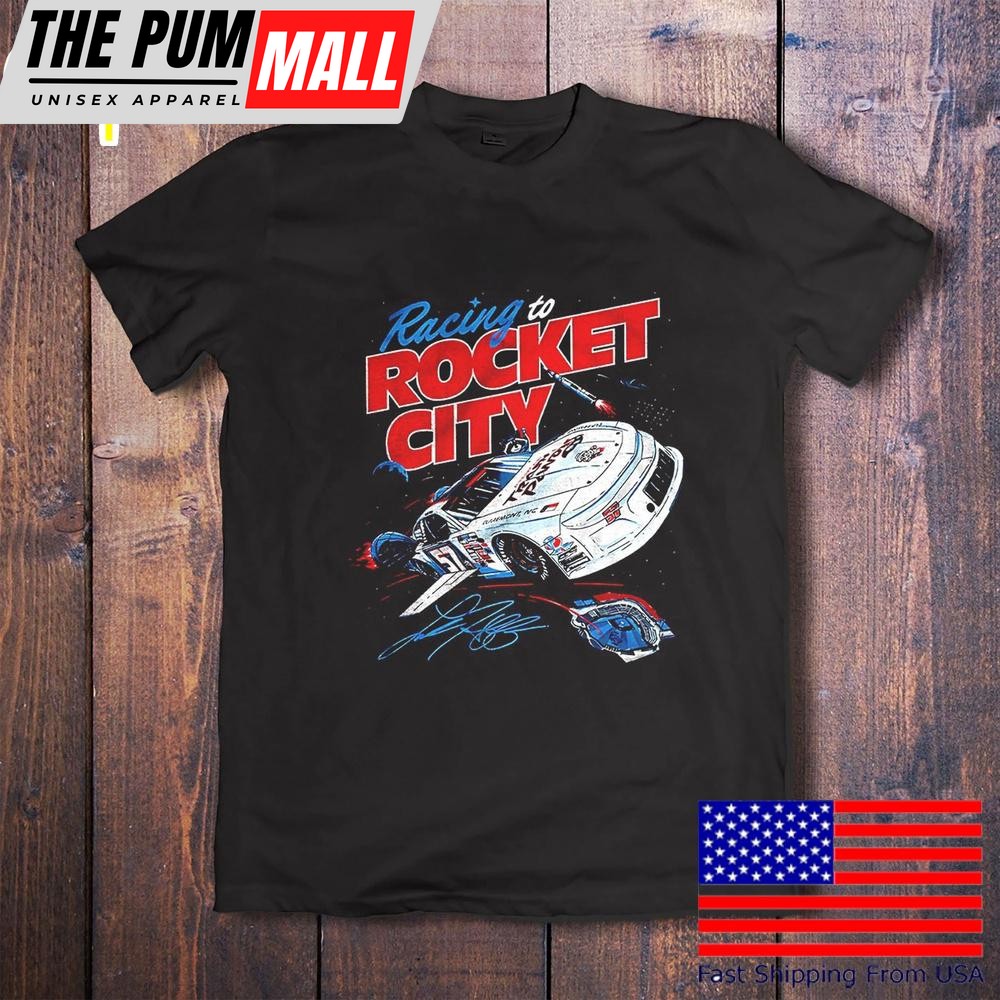 Landon Huffman Racing To Rocket City Signature T-Shirt