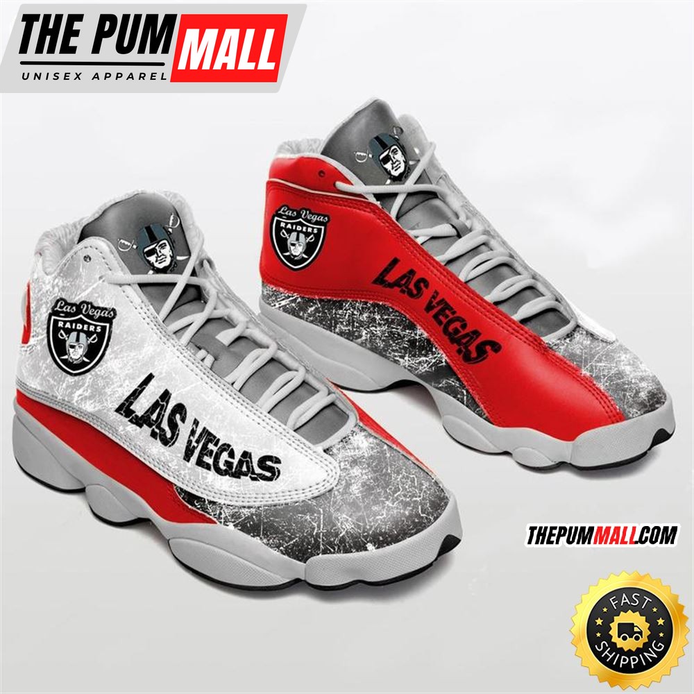 Las Vegas Raiders Nfl Ver 3 Air Jd 13 Sneaker