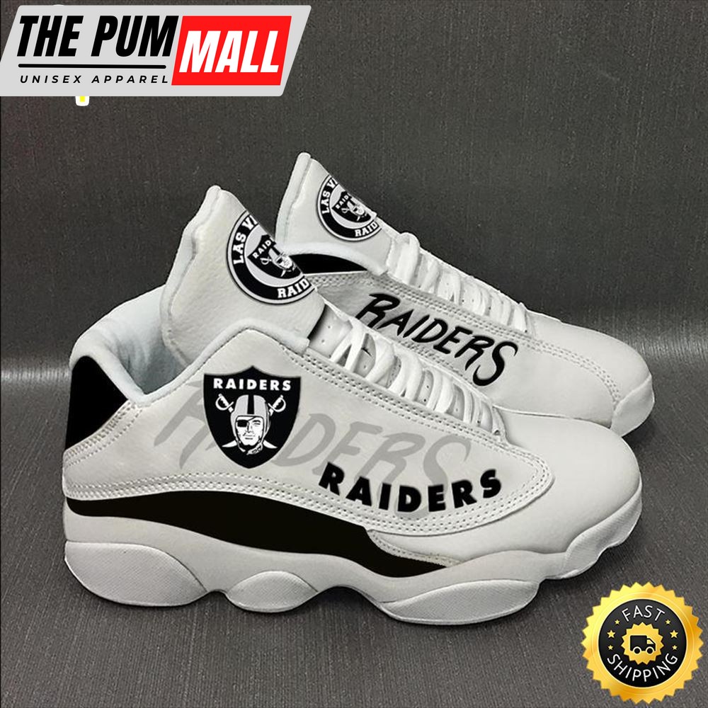 Las Vegas Raiders Nfl Ver 4 Air Jd 13 Sneaker