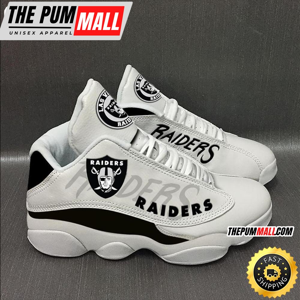 Las Vegas Raiders Nfl Ver 4 Air Jd 13 Sneaker