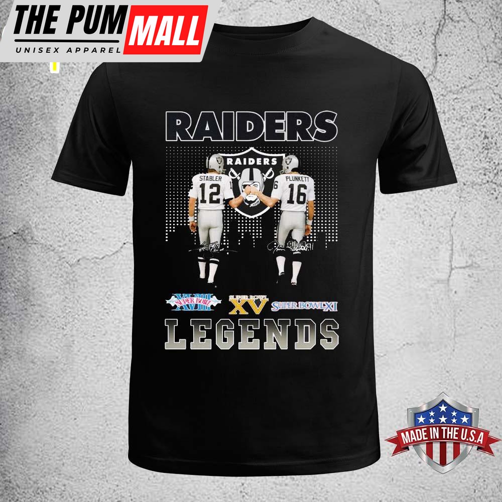 Las Vegas Raiders Stabler Plunkett Unisex T-Shirt