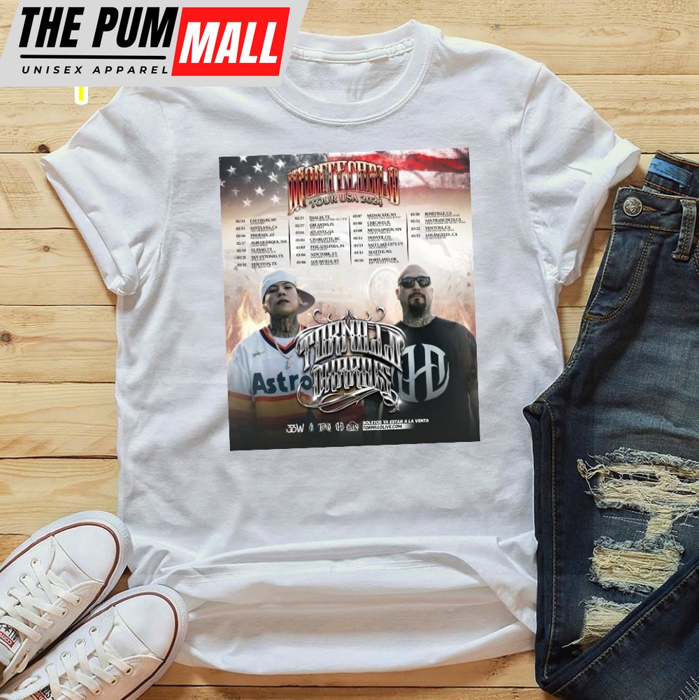 Latin Hip-Hop Artist Tornillo Announces First U.S. Tour 2025 T-shirt