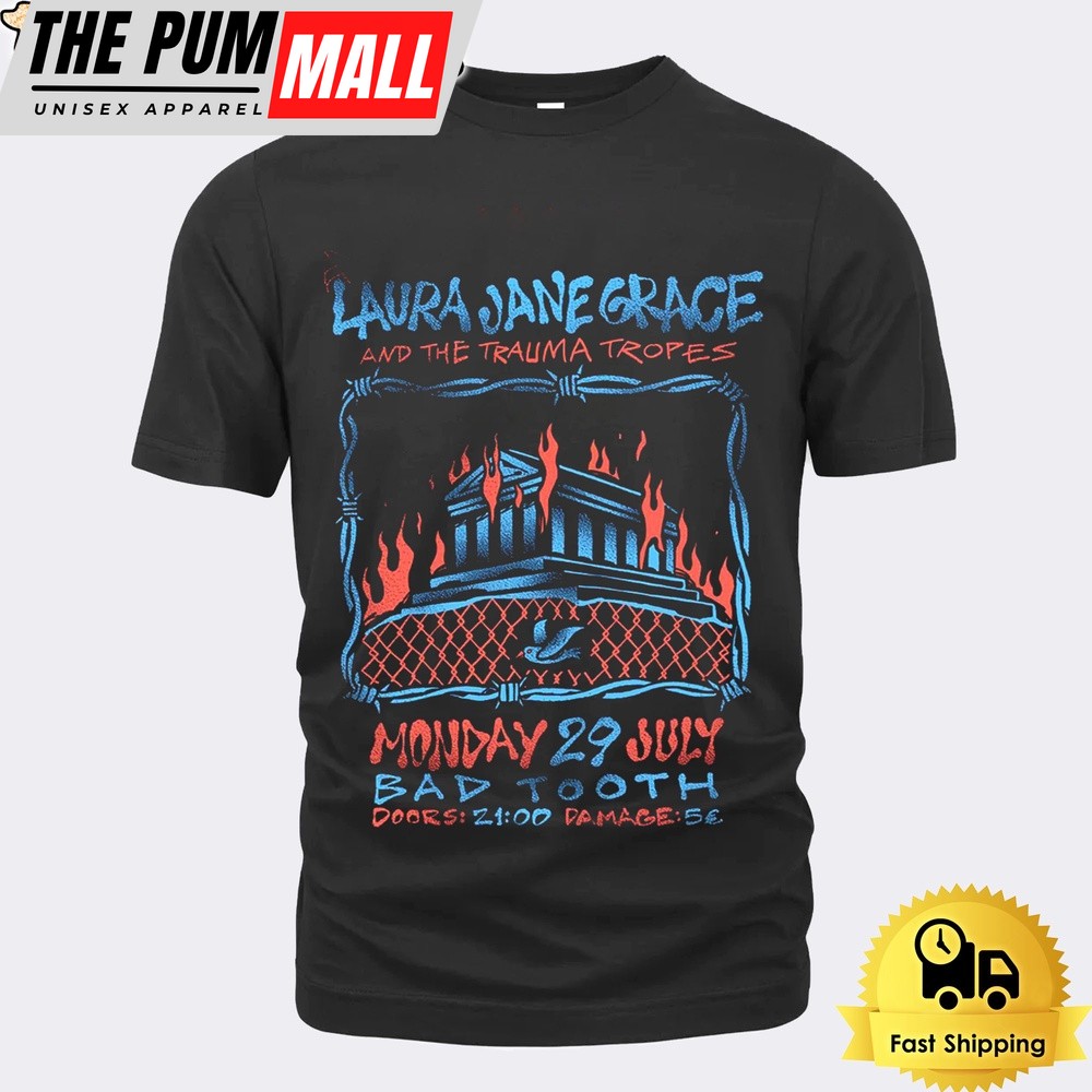 Laura Jane Grace At Bad Tooth Athens Greece On July 29 2024 Unisex T-Shirt