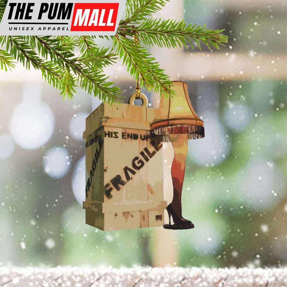 Leg Lamp Ornament A Christmas Story Leg Lamp Fragile Ornament Decoration Gifts Limited Edition