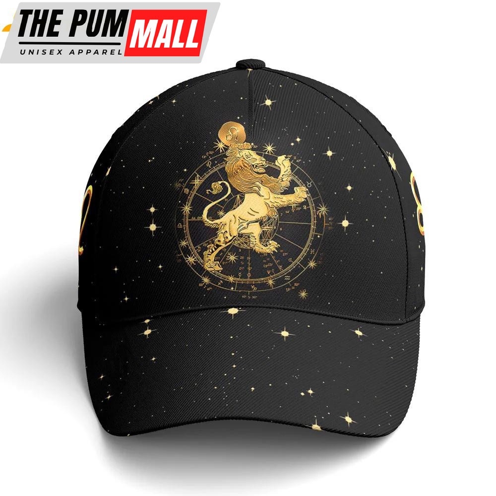 Leo Zodiac Golden Classic Baseball Cap