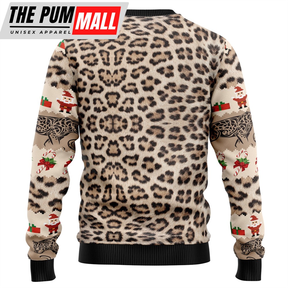 leopard-cute-face-ugly-christmas-sweater-funny-family-sweater-gifts-unisex-c-5abvinab Leopard Cute Face Ugly Christmas Sweater – Funny Family Sweater Gifts – Unisex Crewneck Sweater