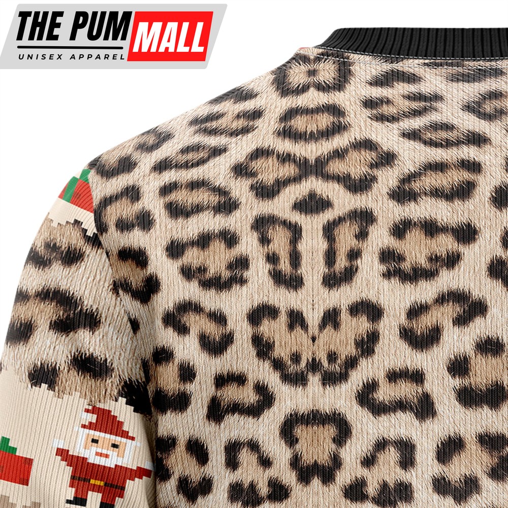 leopard-cute-face-ugly-christmas-sweater-funny-family-sweater-gifts-unisex-c-5abvinab Leopard Cute Face Ugly Christmas Sweater – Funny Family Sweater Gifts – Unisex Crewneck Sweater