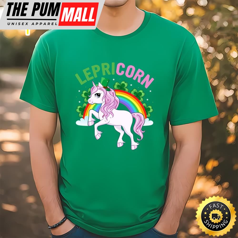 Lepricorn Funny St Patricks Day T-shirt