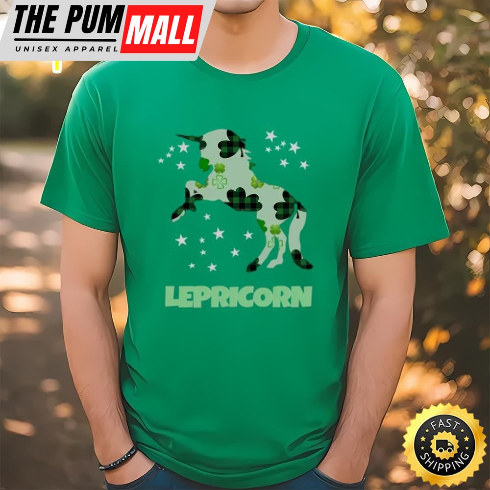 Lepricorn Irish Unicorn Saint Patricks T-Shirt
