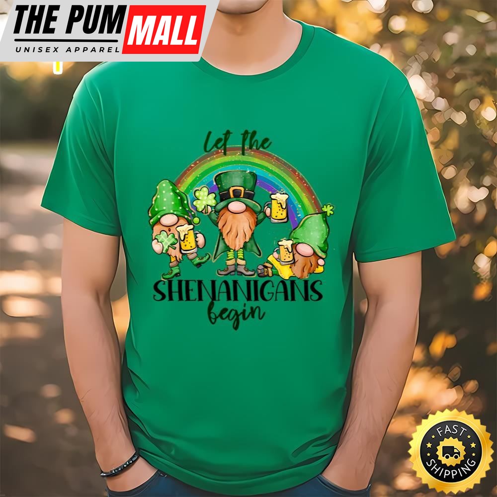 Let The Shenanigans Begin Gnomes T-Shirt