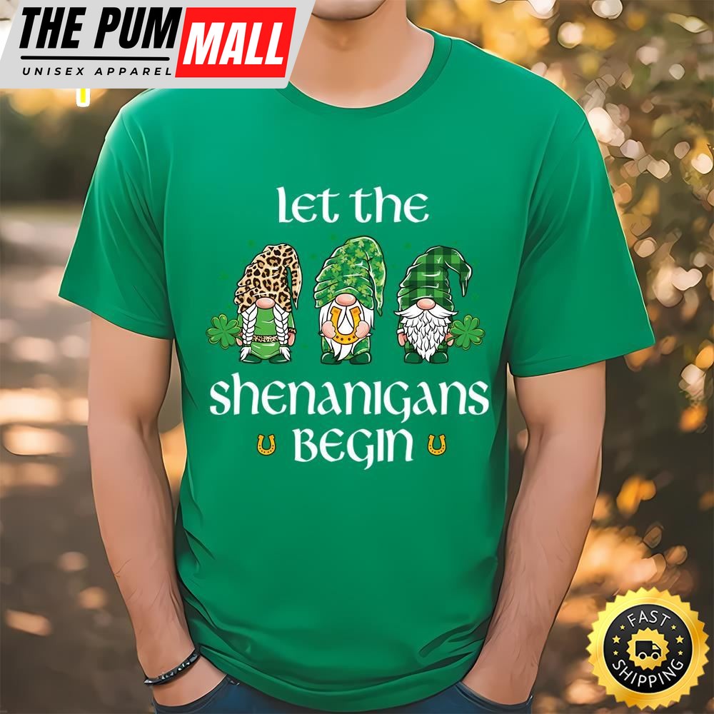 Let the Shenanigans Begin St Patricks Day T-Shirt