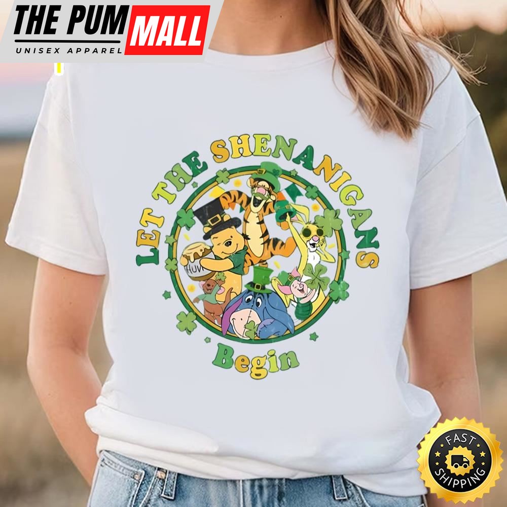 Let The Shenanigans Begin Winnie The Pooh Happy St. Patricks Day…