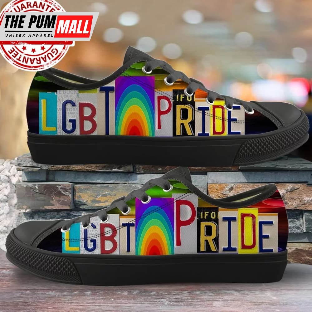 Lgbt Pride Casual Canvas Shoes