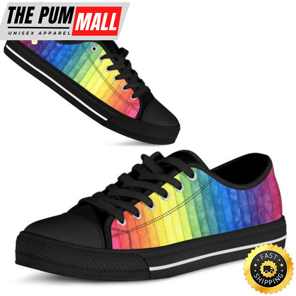 Lgbt Pride Shoes Womens Tennis Custom Low Top