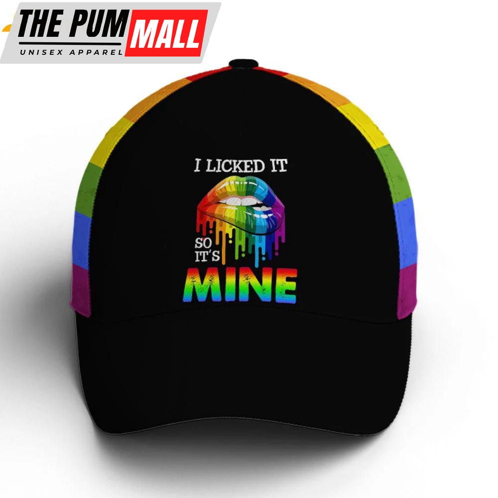 LGBTQ Drawing Dripping Lips Classic Baseball Cap