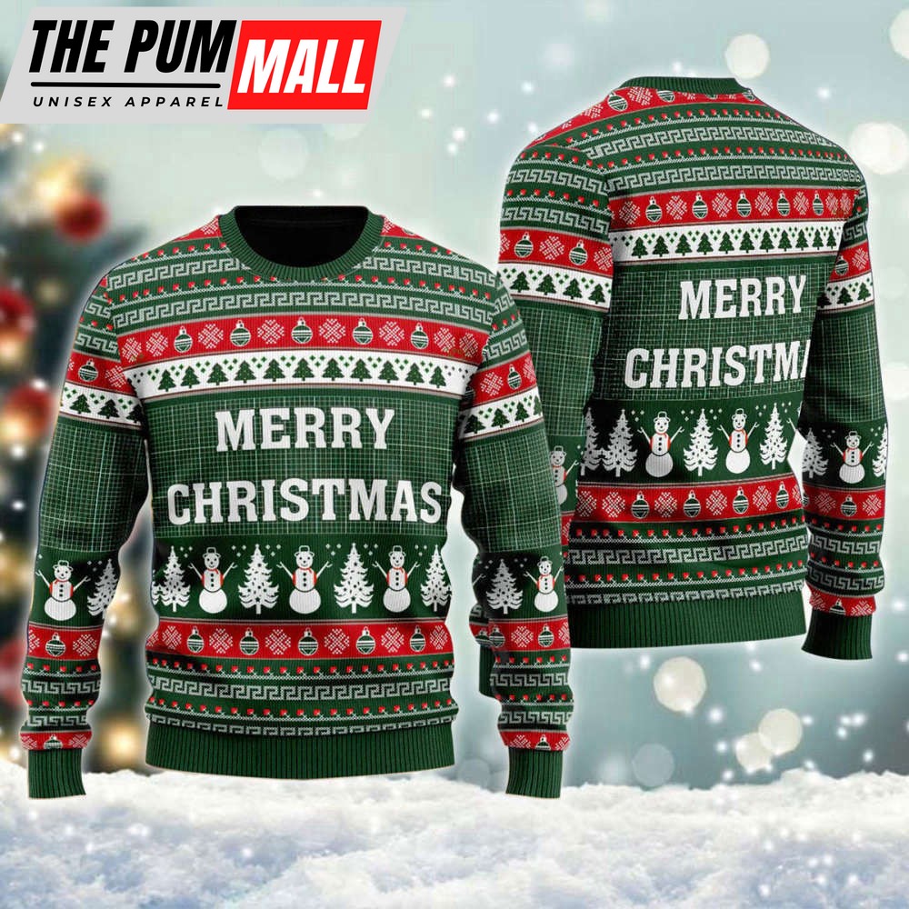 Light Up Merry Christmas Ugly Sweater, Ugly Sweater, Ugly Christmas Sweatshirt