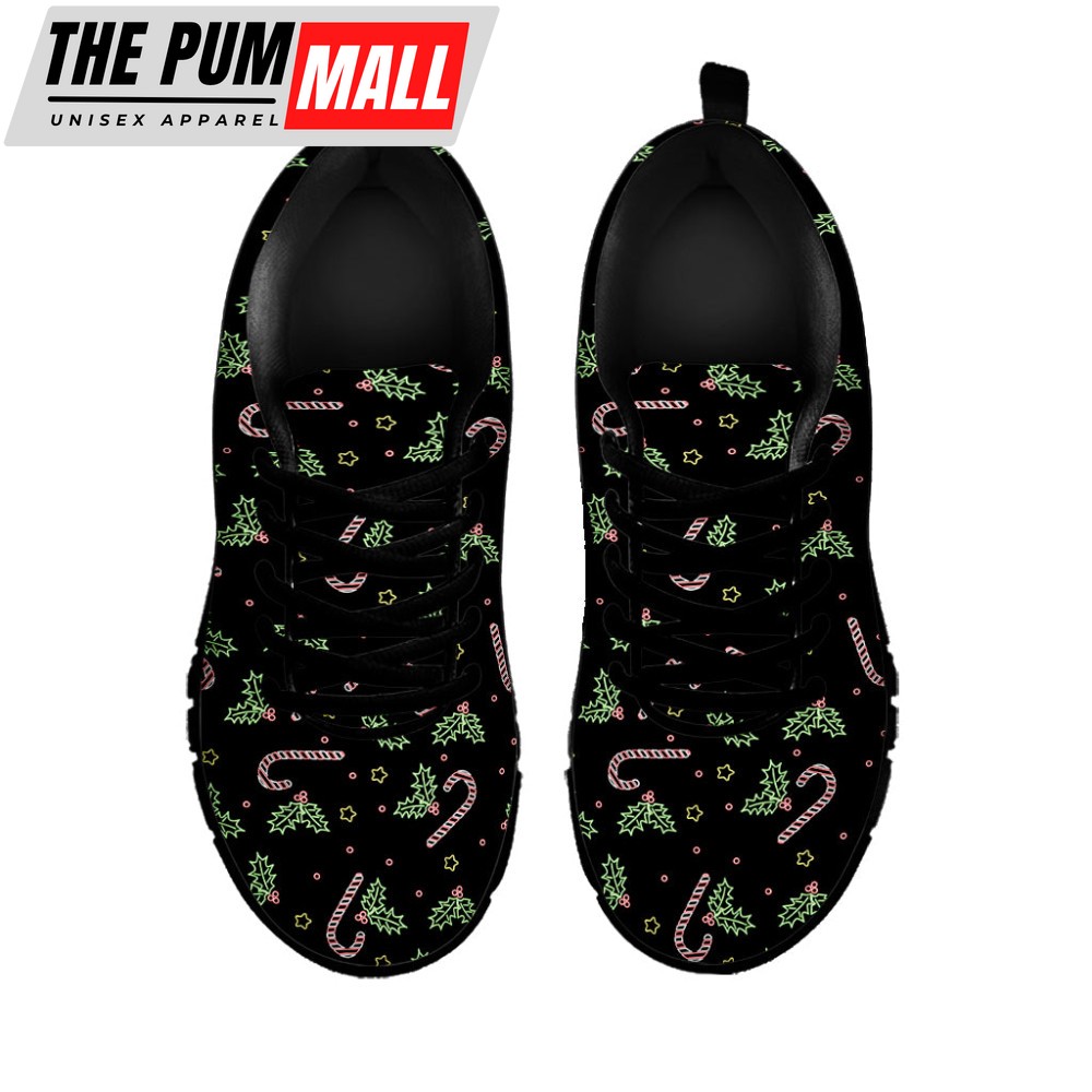lights-christmas-pattern-print-black-running-shoes-gift-for-men-and-women-aq25vnxa Lights Christmas Pattern Print Black Running Shoes, Gift For Men And Women