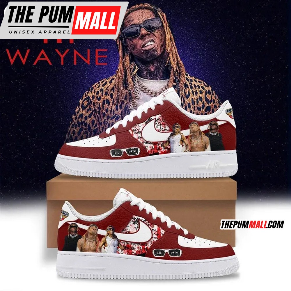 Lil Wayne Fans Lover Air Force 1 Shoes Sneaker