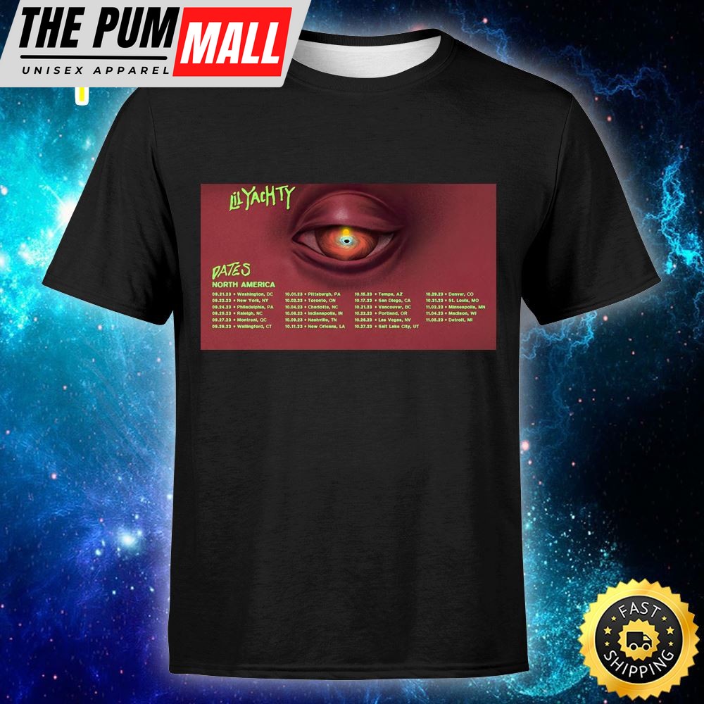Lil Yachty Announces 2025 Tour See The Dates Unisex T-Shirt