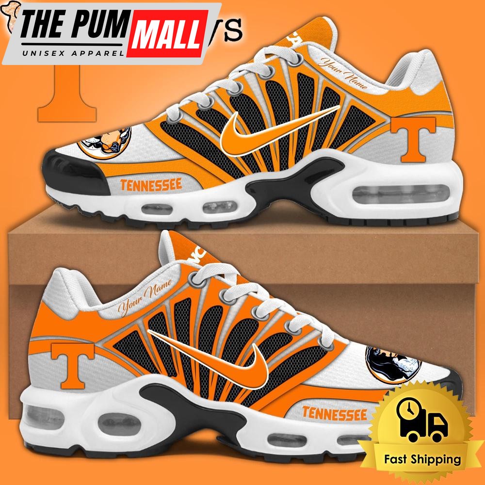 Limited Edition Tennessee Volunteers Football Air Max Plus Sneakers Shoes