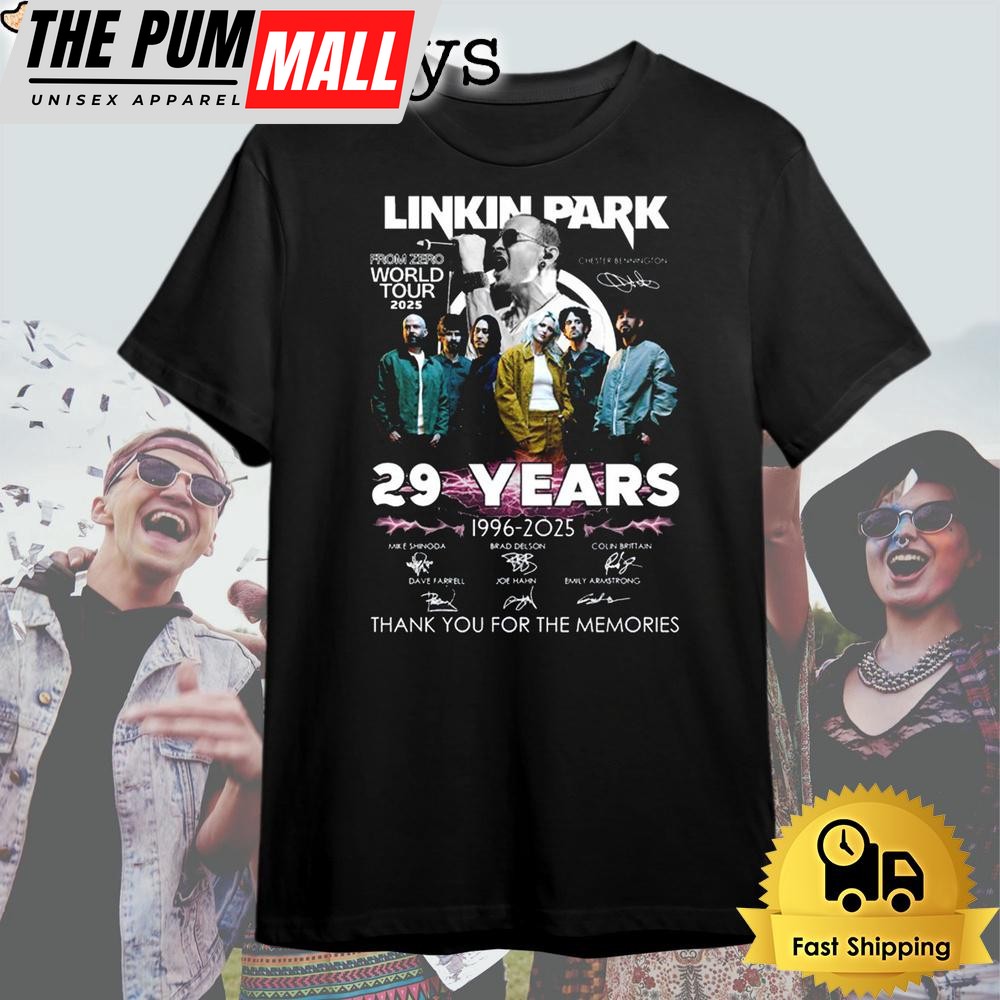 Linkin Park From Zero World Tour 2025 T Shirt