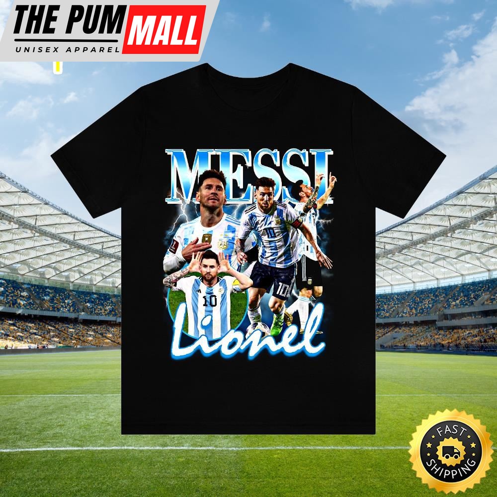 Lionel Messi Bootleg Vintage Shirt
