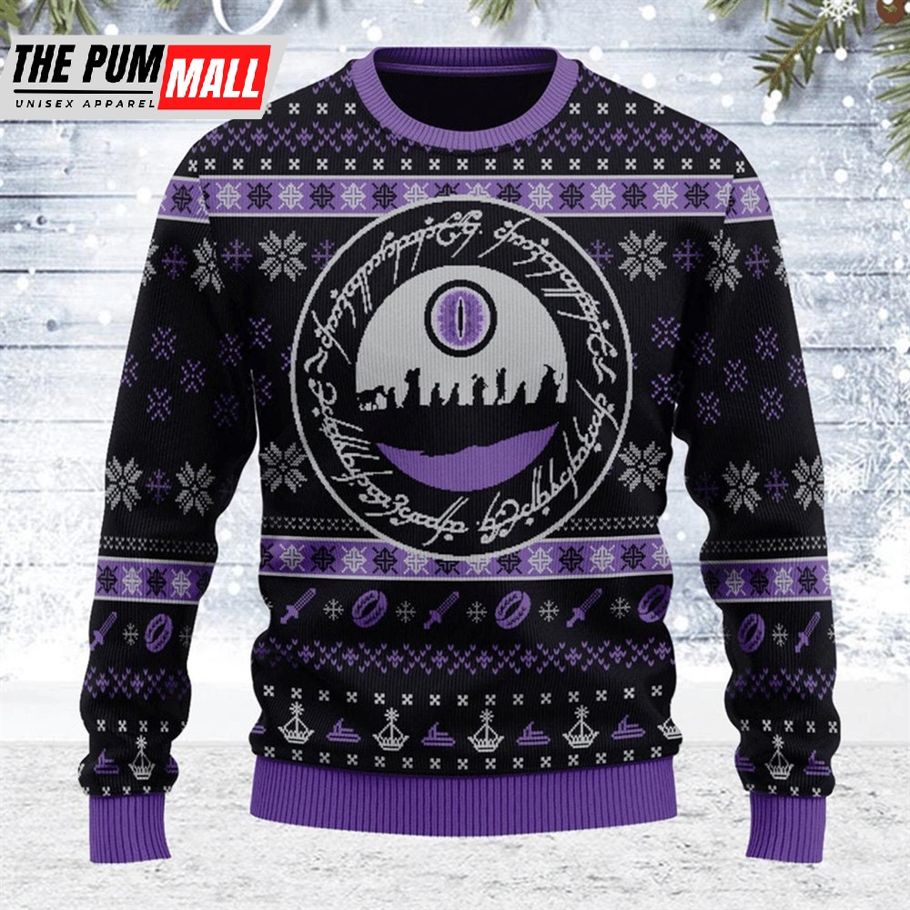 Lord Of The Ring Xmas Ugly Christmas Sweater