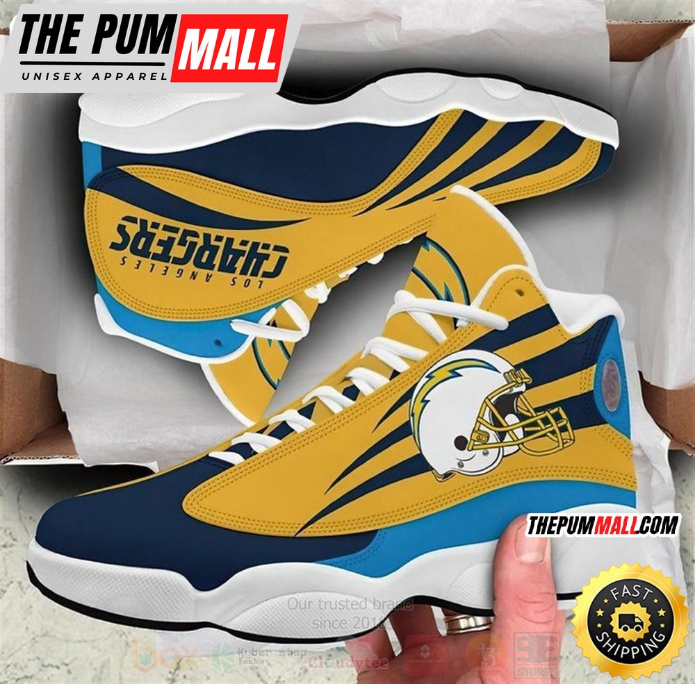 Los Angeles Chargers Football Nfl Air Jd 13 Shoes