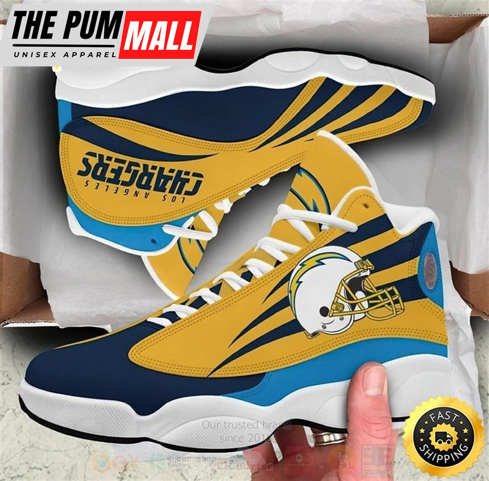Los Angeles Chargers Football Nfl Air Jd 13 Shoes