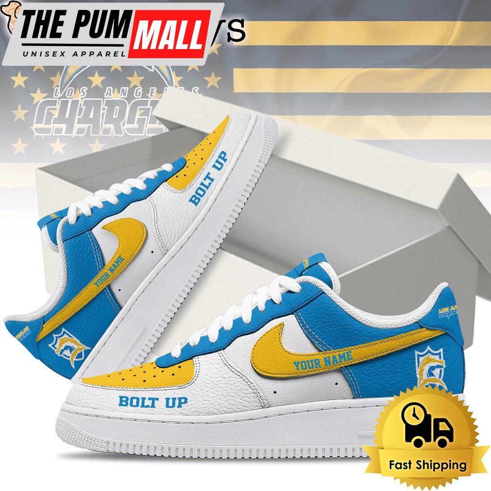 Los Angeles Chargers NFL For The Limited Air Force 1 Shoes