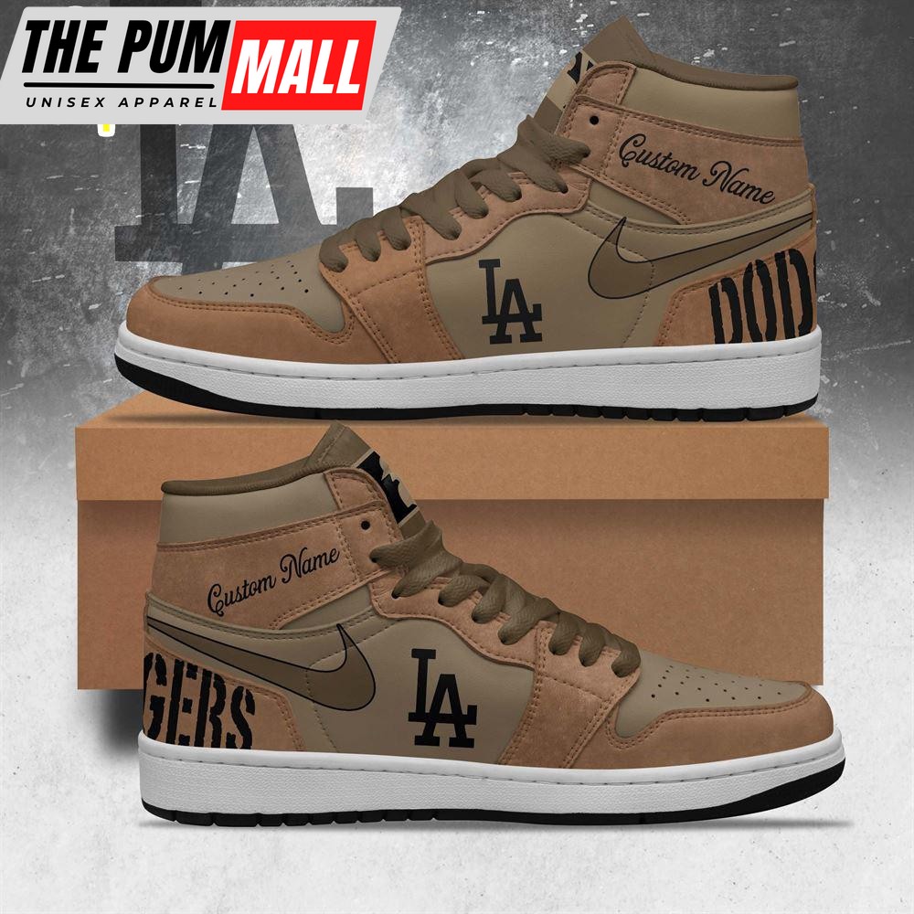 Los Angeles Dodgers 2024 Armed Forces Day Aj1 Shoes