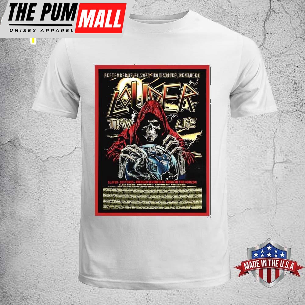 Louder Than Life 2025 World Destruction Unisex T-Shirt