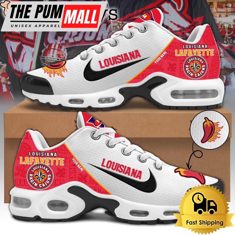 Louisiana Lafayette Football Mascot Symbol Custom Air Max Plus Shoes