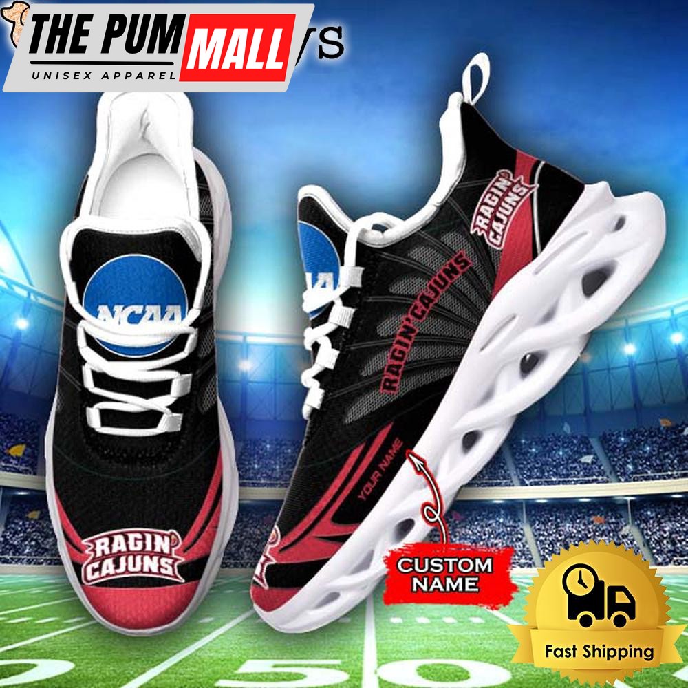Louisiana Ragin’ Cajuns NCAA Custom Max Soul Shoes Sneakers