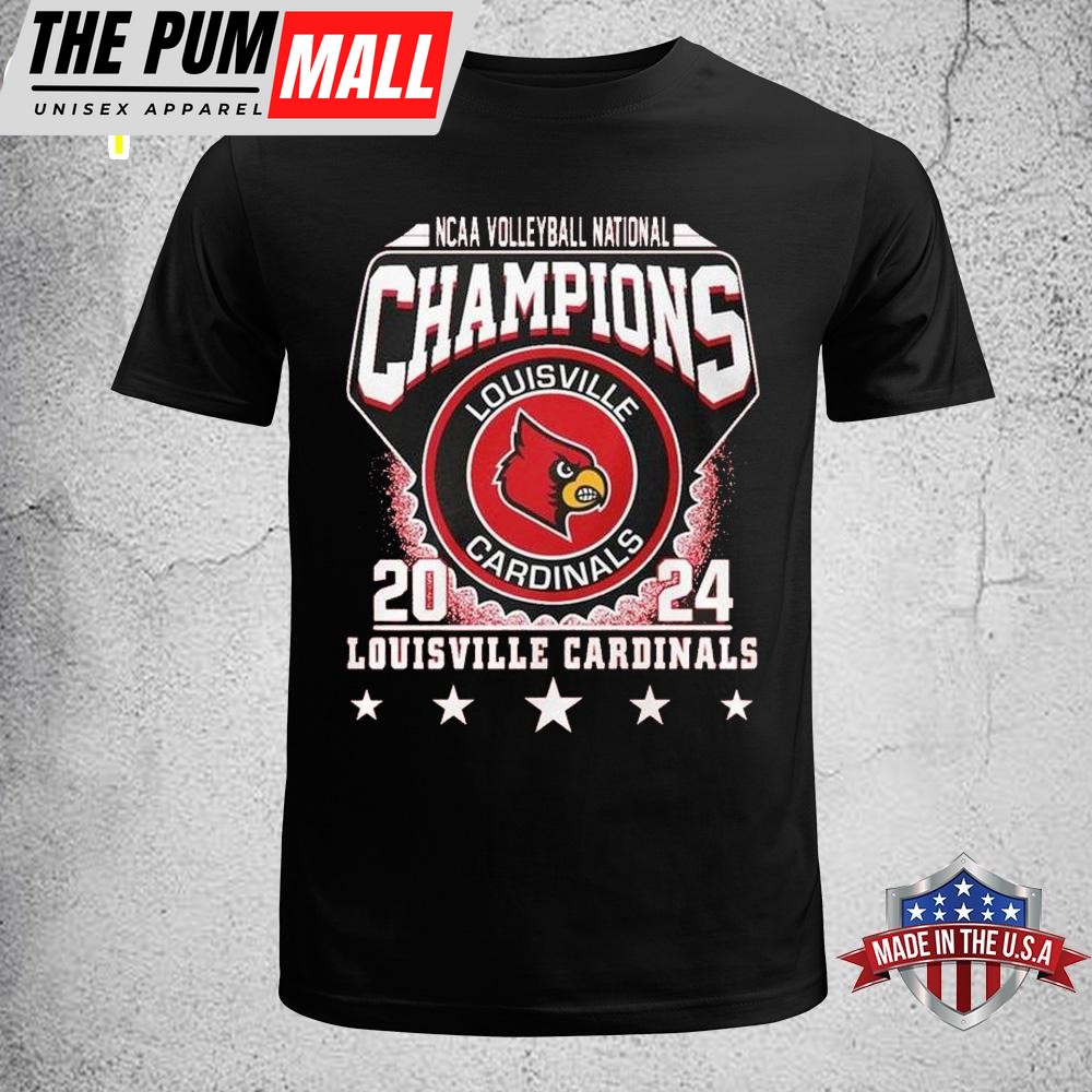 Louisville Cardinals Honor NCAA Volleyball Champs 2024 Unisex T-Shirt