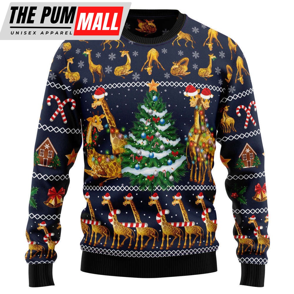Love Giraffe G5114 Ugly Christmas Sweater – Noel Malalan Signature