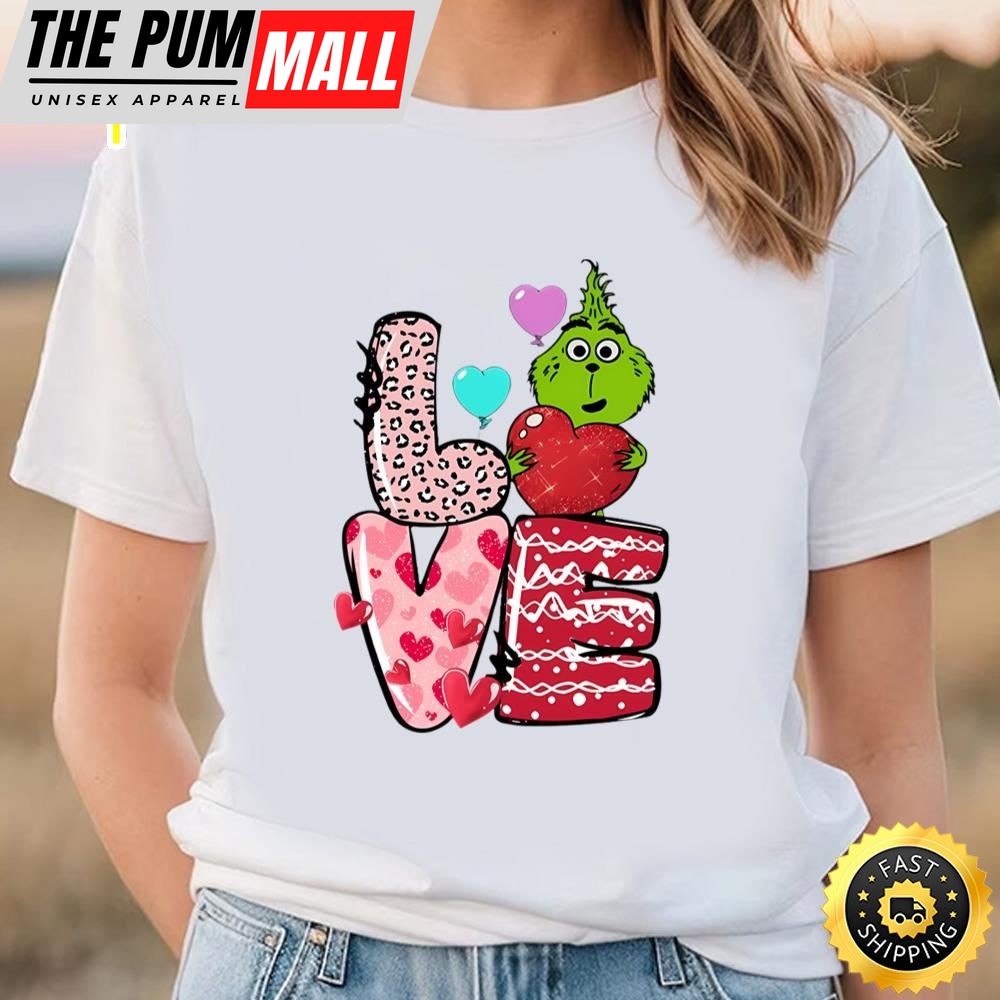 Love Grinchs Happy Valentine Shirt