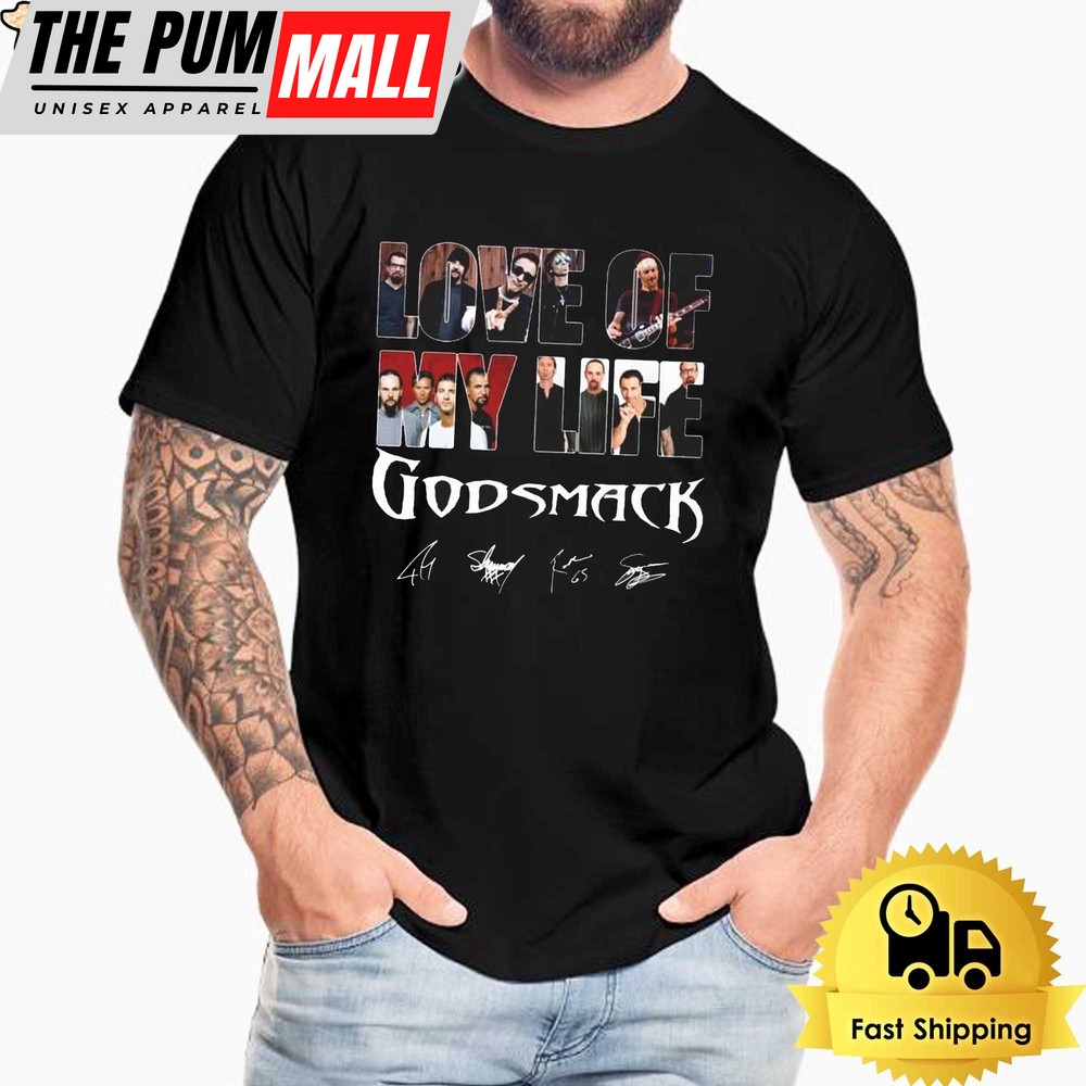 Love Of My Life Godsmack Band Tour 2024 Unisex T-Shirt
