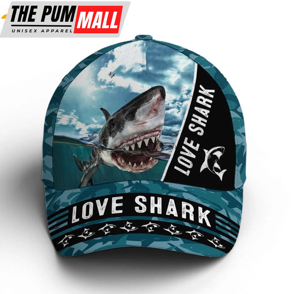 Love Shark Classic Baseball Cap
