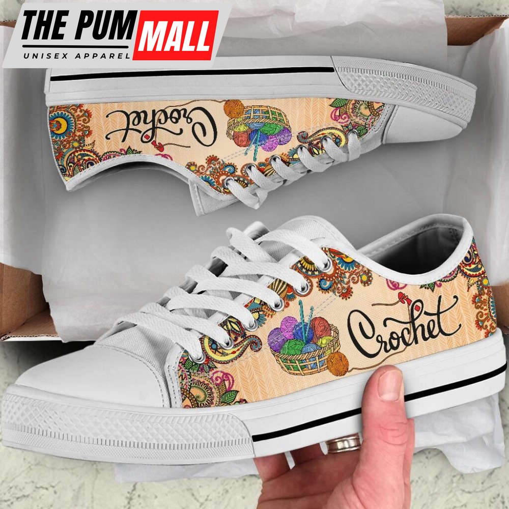 Loving Crochet Low Top Shoes HAC030901 – Comfortable & Trendy Footwear