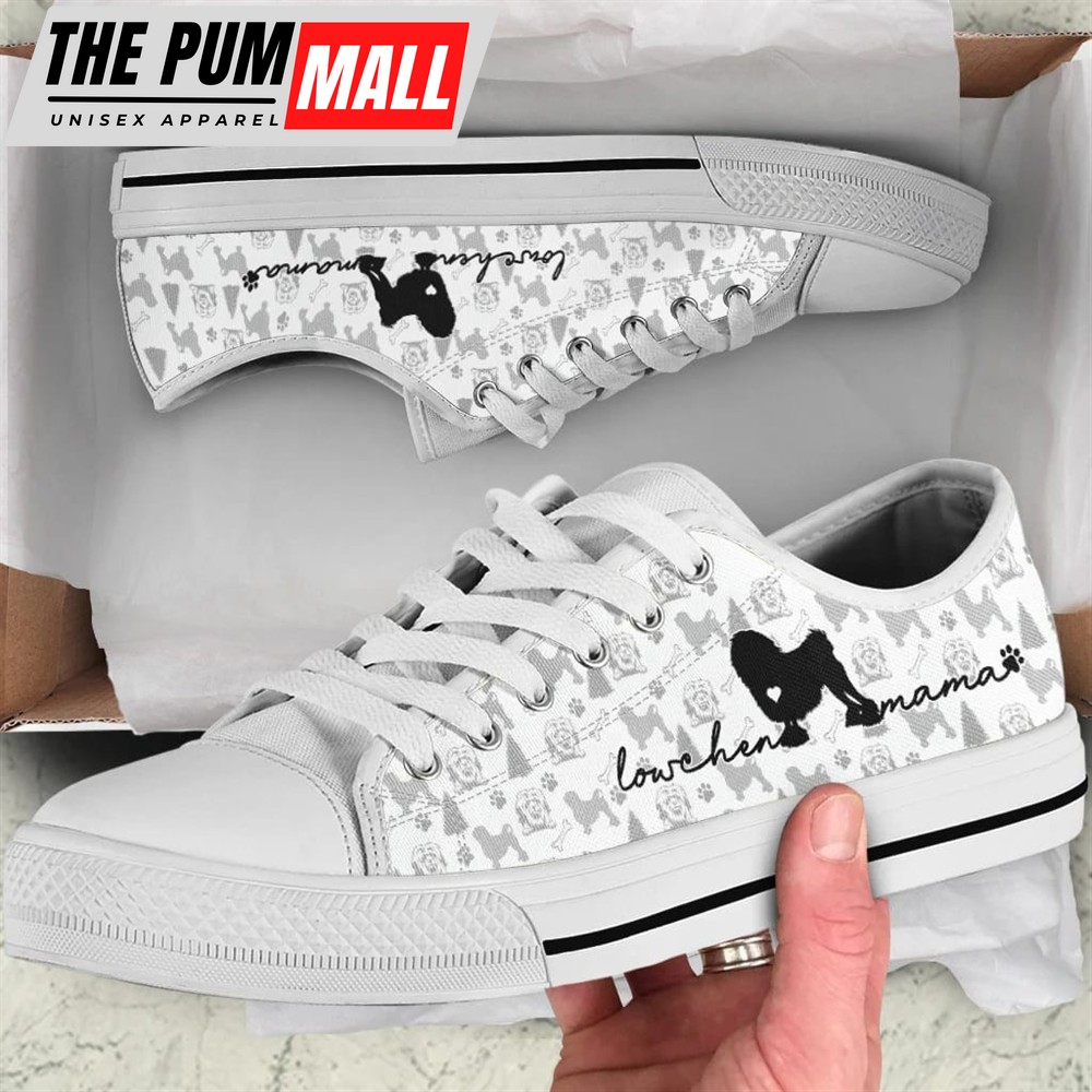 Lowchen Low Top Shoes – Dog Walking Shoes Men Women – Dog Memorial Gift