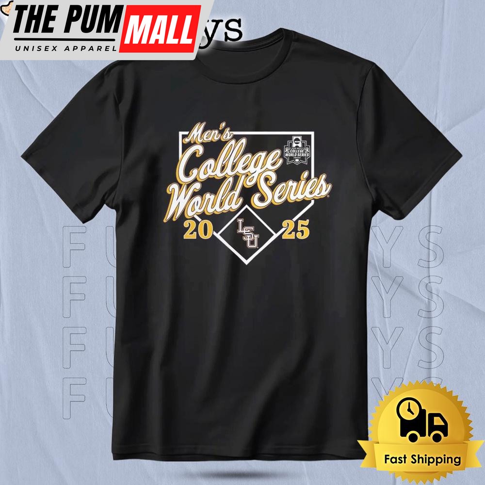 LSU Tigers 2025 NCAA Baseball Men’s College World Series Bullpen Ace T Shirt
