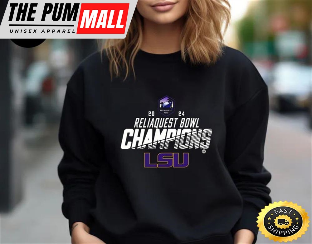 Lsu Tigers 2025 Reliaquest Bowl Champions Unisex T-Shirt