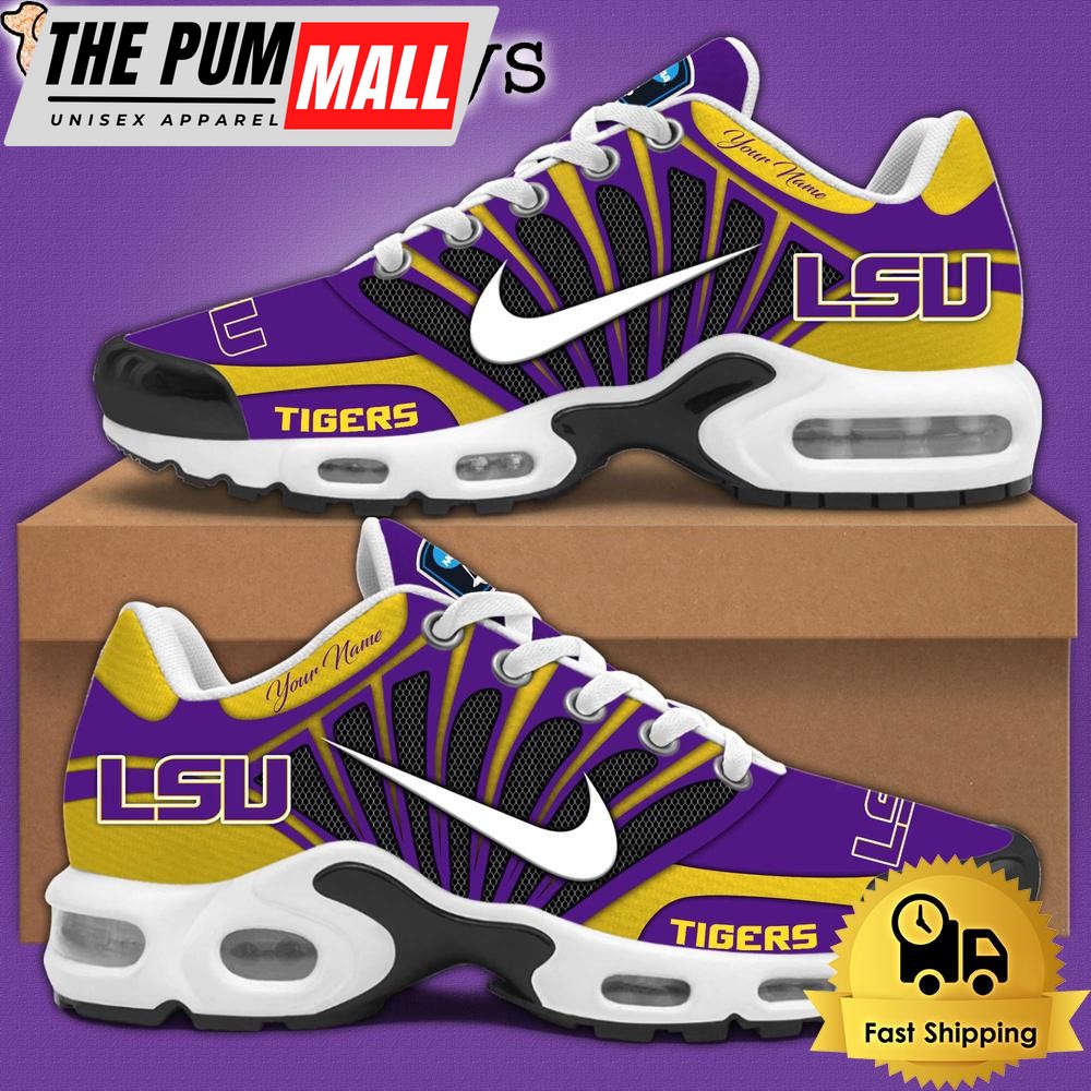LSU Tigers Baseball Victory Parade Air Max Plus Shoes