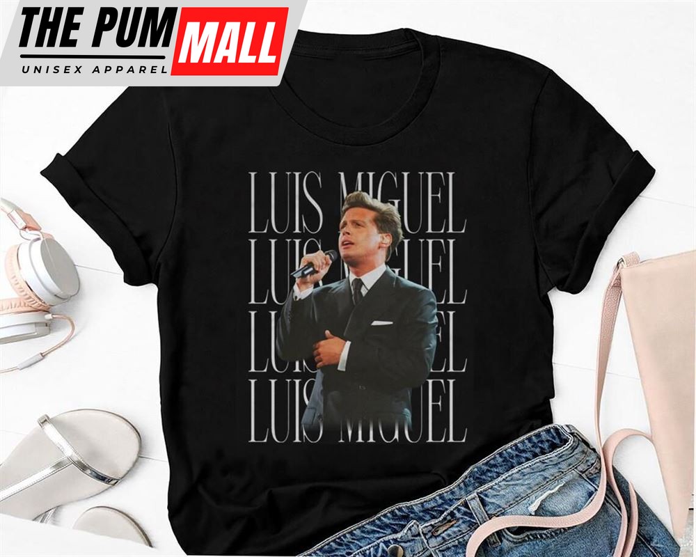Luis Miguel 2024 T- Shirt – 90s Vintage Luis Miguel Tee – Luis Miguel Merch