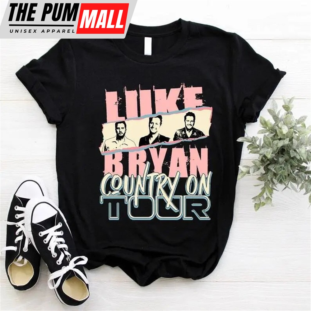 Luke Bryan Country On Tour 2025 Vintage Shirt