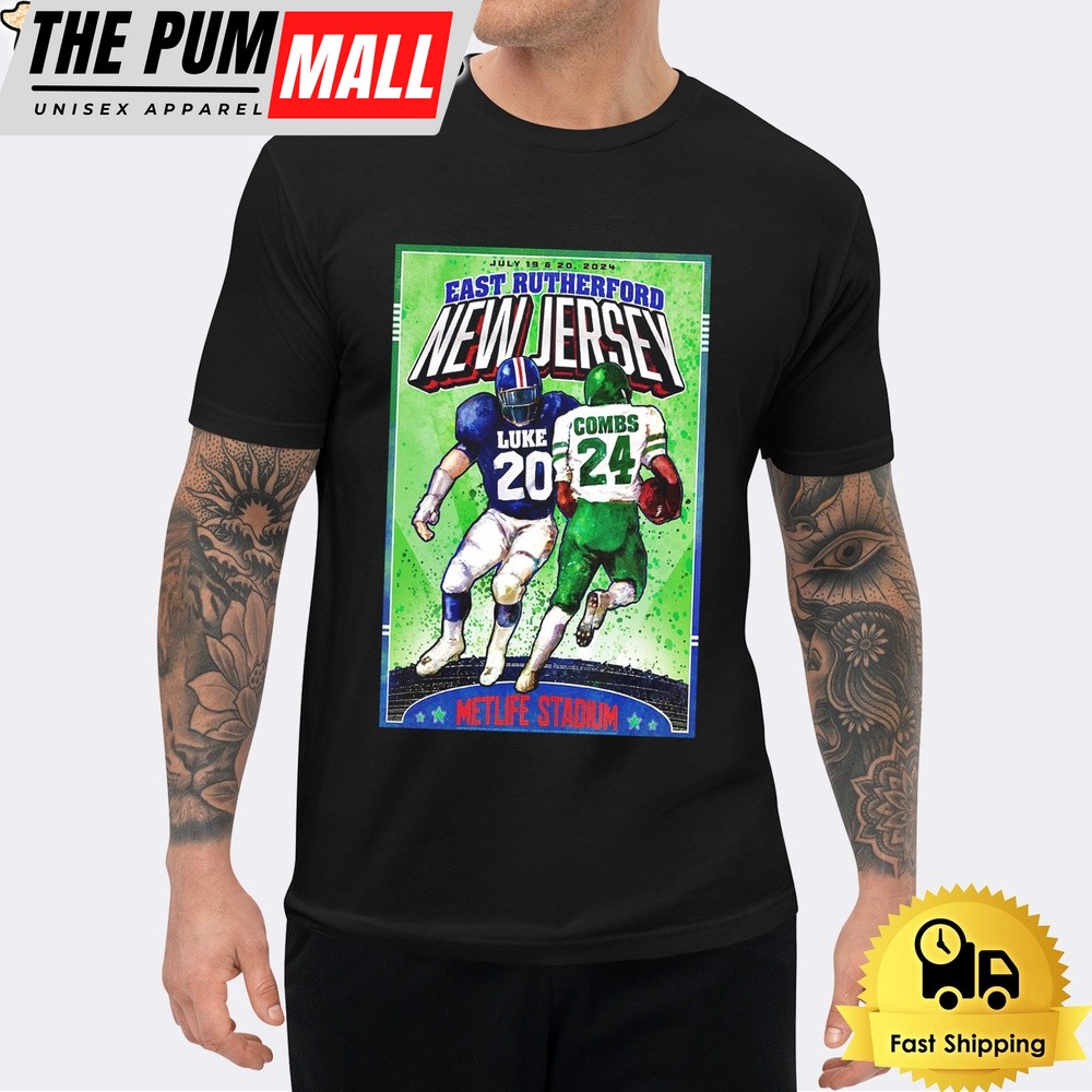 Luke Combs At MetLife Stadium East Rutherford NJ On July 19 2024 Unisex T-Shirt