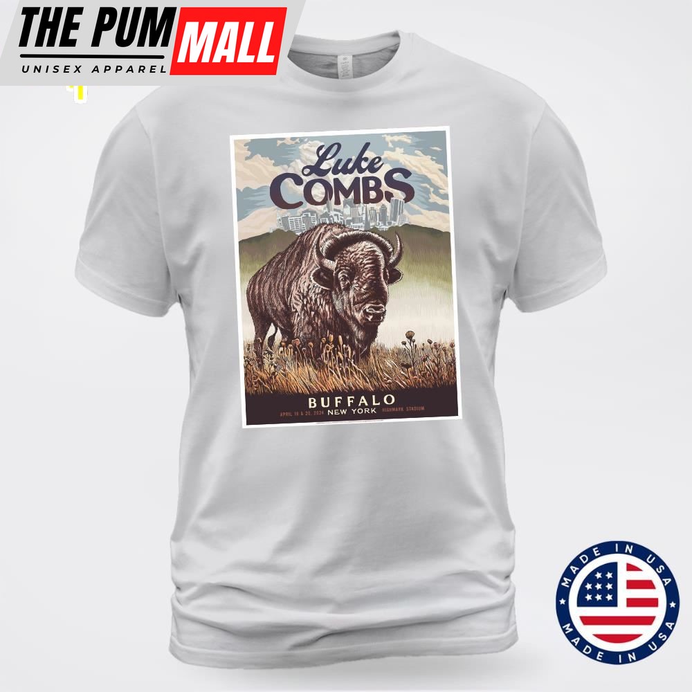 Luke Combs Highmark Stadium New York Apr 19-20 2025 T-shirt